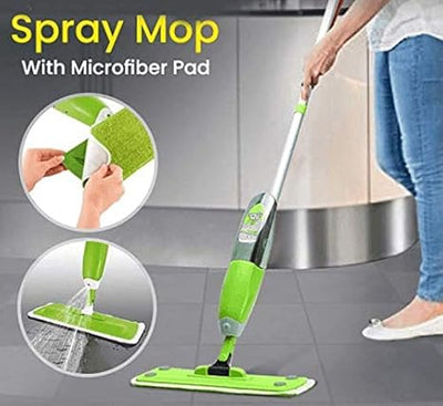 Automatic Mop Dry Home Cleaning Tools Wet and Dry Mop Reusable Microfiber Mop