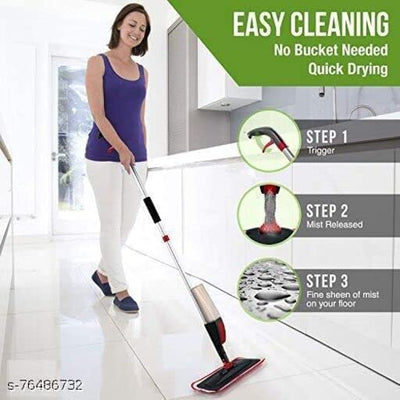 Automatic Mop Dry Home Cleaning Tools Wet and Dry Mop Reusable Microfiber Mop